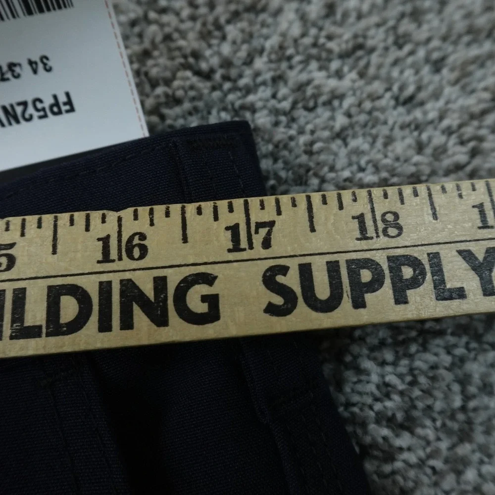 NEW Workrite FR Pants Mens 34X34 Blue Fire Flame Resistant Nomex Aramid Work